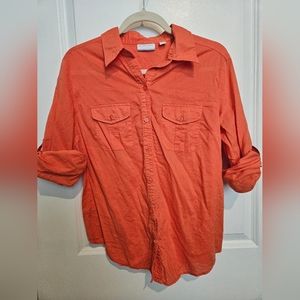 New York & Co button up shirt size large